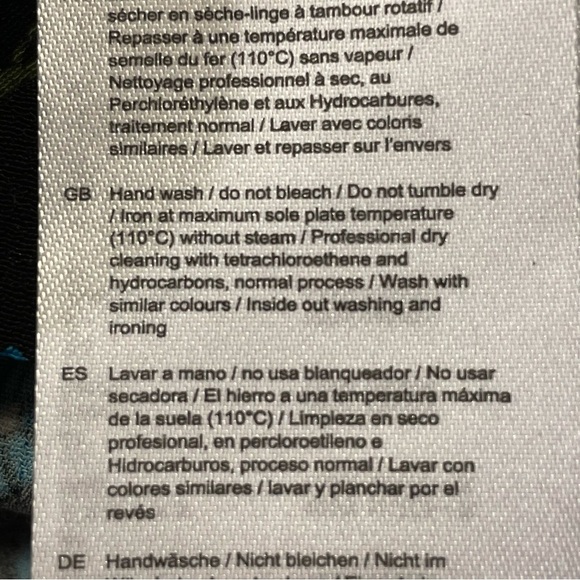 MAJE NWOT Catila Floral Print Crepe Shirt in Black - Picture 9 of 9